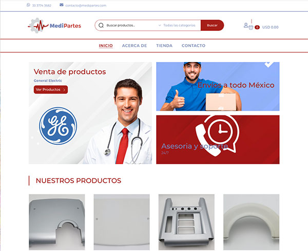 Páginas web México